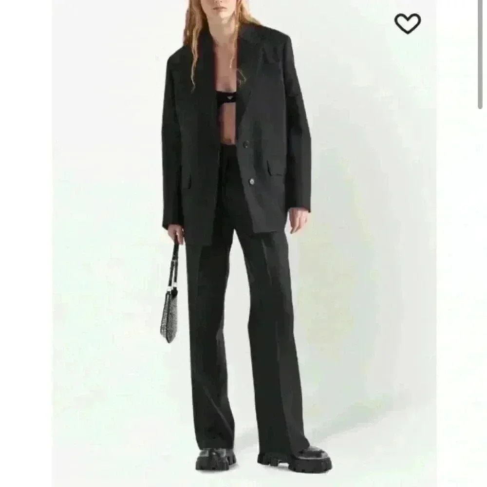 PRADA wide leg women's pants